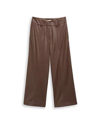 TOM TAILOR | Culotte in Lederoptik | 